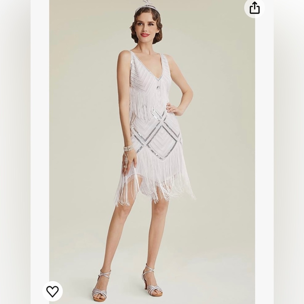 BRAND NEW! Never worn 1920’s Sequins Flapper Dress